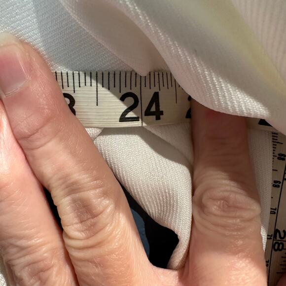 NWT Vintage Leslie Fay haberdashery Size 16P White Blazer Layering Professional - Picture 4 of 8